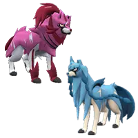 Shiny Zacian & Zamazenta